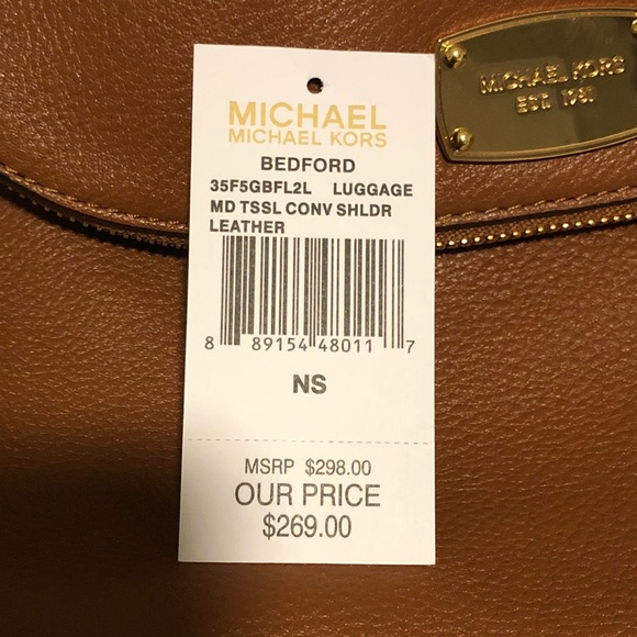 Authentic Michael Kors Bedford Shoulder Bag - Picture 6 of 6